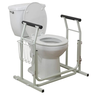 Drive Medical RTL12079 Stand Alone Toilet Safety Rail, 26.5" Width