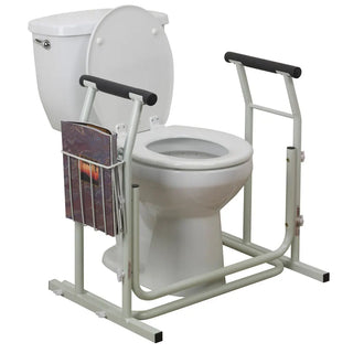 Drive Medical RTL12079 Stand Alone Toilet Safety Rail, 26.5" Width