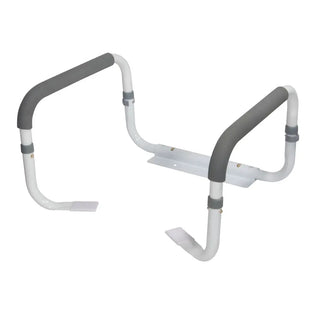 Drive Medical RTL12087 Toilet Safety Rail, 16.5" - 19.5" Width