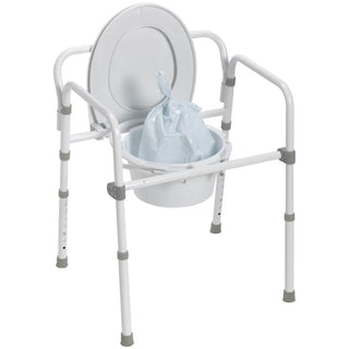 Drive Medical RTL12095 Commode Pail Liner, 7 Liners/Box