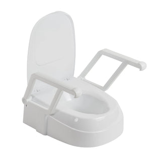 Drive Medical RTL12C002-WH PreserveTech Universal Raised Toilet Seat, 350 lbs