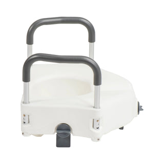 Drive Medical RTL12C003-WH PreserveTech Secure Lock Raised Toilet Seat, 350 lbs