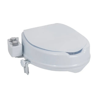 Drive Medical RTL12C006-WH PreserveTech Raised Toilet Seat w. Bidet, Warm Water and Ambient
