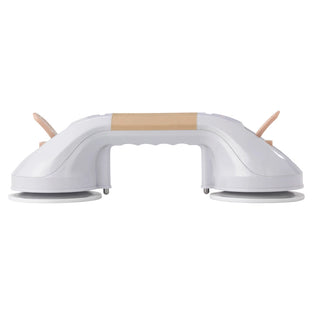 Drive Medical RTL13083 Suction Cup Grab Bars, 12 Inch, White and Beige