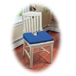 Drive Medical RTL1491COM Compressed Coccyx Cushion, 18" x 14" Seat