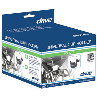 Drive Medical STDS1040S Universal Cup Holder, 3.5" Wide