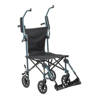 Drive Medical TC005GY Travelite Transport Chair 18" 