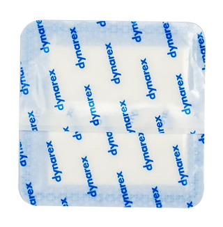 Dynarex 3089 DynaSorb Super Absorbent Dressing Self Adherent packaging on a white background