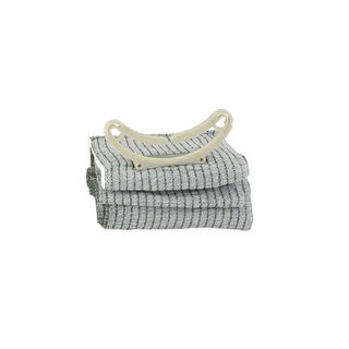 Stack of gray Dynarex 3683 DynaSafety High Strength Pressure Bandage with a white background