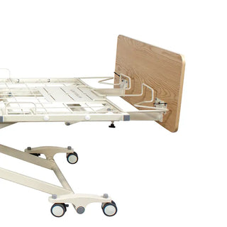 Dynarex D200 LTC 3 Function Low Bed with adjustable headboard on a white background