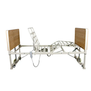 Dynarex D400 LTC 5 Function Ultra-Low Bed on a white background
