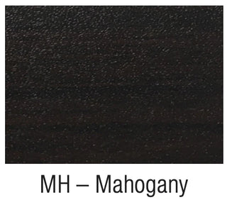 Solid mahogany color swatch with 'MH - Mahogany' text