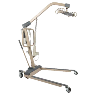 Medical Dynarex Electric Patient Lift on a white background