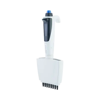 White and black Dynarex Electronic Pipette 40111 on a white background