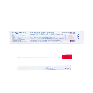 Dynarex Transport Swab, Sterile with packaging on a white background