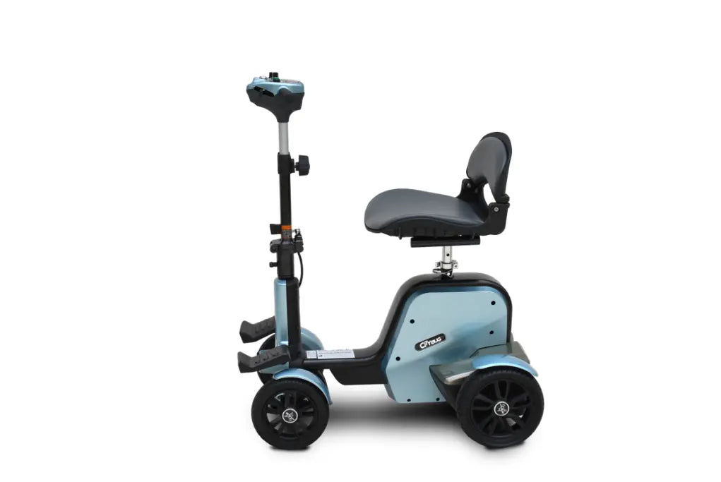 EV Rider S11E CityBug Compact 4-Wheel Travel Scooter – 4 MPH Folding ...