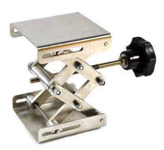 Eisco Labs SSJCT10 Stainless Steel Lab Jack - 3"x2.8" Surface - 6" max Height