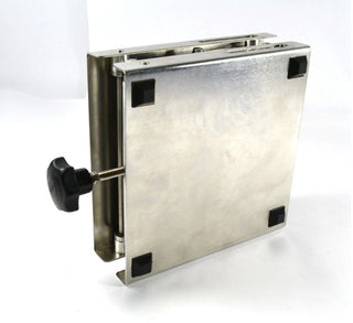 Eisco Labs SSJCT30 Stainless Steel Lab Jack - 8x8" Surface-2