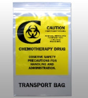 Elkay Plastics 979279_CS Chemo Drug  Transport bag for chemotherapy drug with warning label