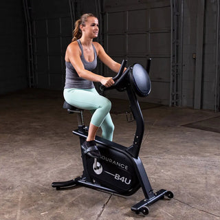 Endurance B4UB Upright Bike, Road Bike Ergonomics