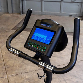Endurance B4UB Upright Bike, Road Bike Ergonomics