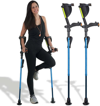 Ergoactives A001 Ergobaum 7G Forearm Crutch with Patented Shock Absorption