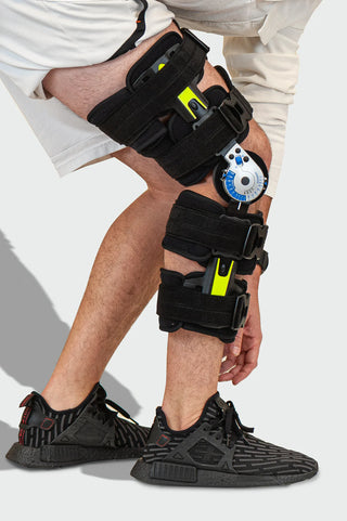 Ergoactives A028 Ergobrace Knee Brace with ROM Hinge & Cushioned Padding