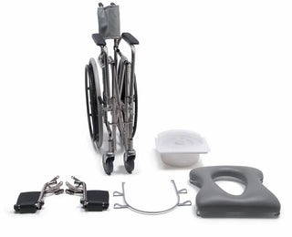 Everest & Jennings 12022010 Traveler® RSC Folding Rehab Shower Commode Chair