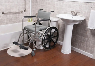 Everest & Jennings 12022010 Traveler® RSC Folding Rehab Shower Commode Chair