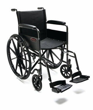 Everest & Jennings 3E050120 Advantage® LX Wheelchair, Nylon Upholstery, 300 lb Capacity