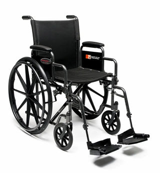 Everest & Jennings 3E050120 Advantage® LX Wheelchair, Nylon Upholstery, 300 lb Capacity