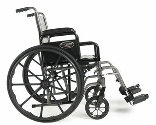 Everest & Jennings 3E050220 Traveler® SE Plus Wheelchair, Vinyl Upholstery