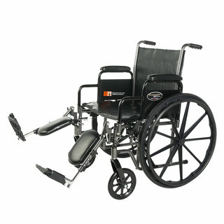 Everest & Jennings 3E050220 Traveler® SE Plus Wheelchair, Vinyl Upholstery