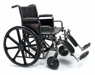 Everest & Jennings 3G010320 Traveler® HD Heavy Duty Wheelchair, Vinyl Upholstery