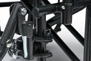 Close-up of a mechanical component with a white background