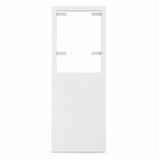 Excel Dryer 40551SP ADA height custom painted XChanger panel designed to convert paper towel dispenser openings into ADA compliant XLERATOR or XLERATOReco hand dryer installations.
