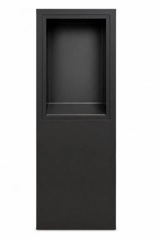 Excel Dryer 40575SP XChanger Combo Kit with custom paint finish featuring a recessed retrofit panel designed to replace paper towel dispenser openings and prepare walls for XLERATOR or XLERATOReco hand dryer installations.
