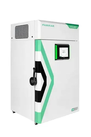 FARRAR CYCLONE 49.5" Air-Cooled Ultra-Low Freezer/Store Chamber,  33 cu. ft. (934 Lt), −20 to −80°C