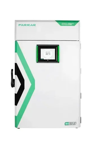 FARRAR CYCLONE 49.5" Air-Cooled Ultra-Low Freezer/Store Chamber,  33 cu. ft. (934 Lt), −20 to −80°C