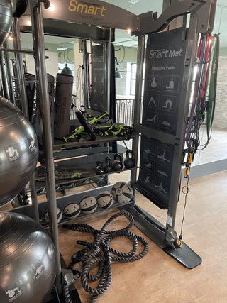 Prism Fitness 400-155-200 Studio FTC Free Standing – 1 Bay Package, 200 lb Capacity.