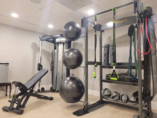 Prism Fitness 400-155-200 Studio FTC Free Standing – 1 Bay Package, 200 lb Capacity.