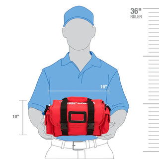 First Aid Only 520-FR Large 158 Piece First Responder Bag Kit
