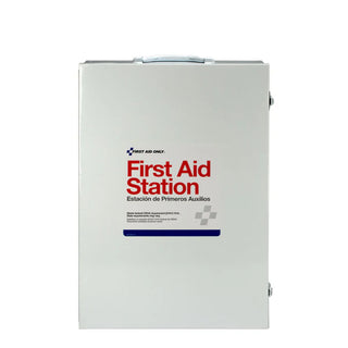 First aid station on a white background