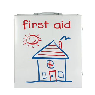 First Aid Only 712005 Pediatric 3 Shelf Metal First Aid Station