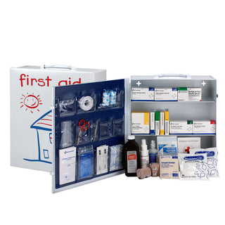 First Aid Only 712005 Pediatric 3 Shelf Metal First Aid Station