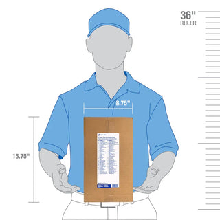 First Aid Only 90625 4 Shelf ANSI B+ First Aid Refill Kit with Meds