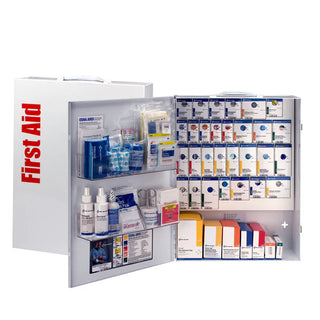 First Aid Only 90831 150 Person XL Metal SmartCompliance Food Service Cabinet without Meds