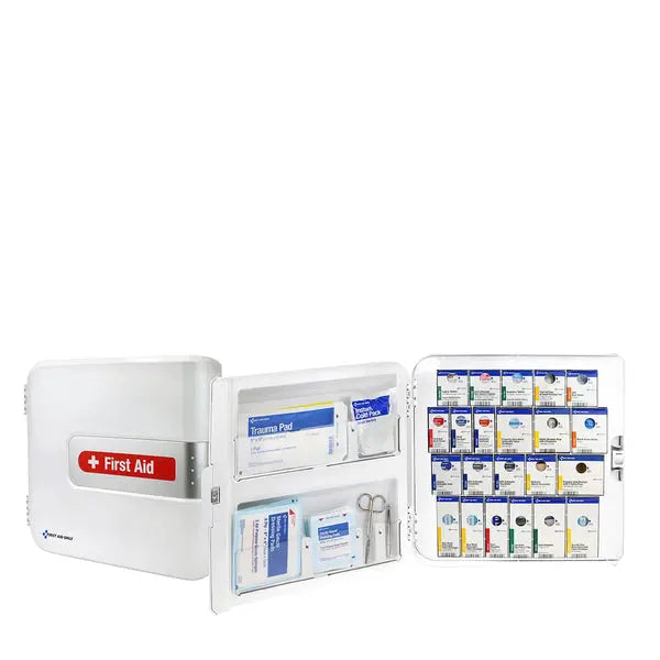 First Aid Only 91094 50 Person Plastic SmartCompliance ANSI A Food Ser