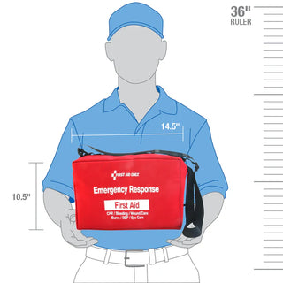 First Aid Only 91170 Emergency Response Bag 224 Pieces