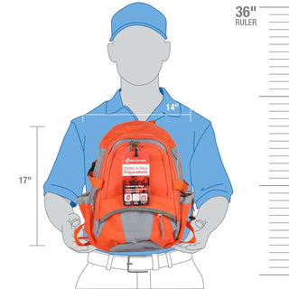 First Aid Only 91308 Shelter in Place Emergency Preparedness Backpack